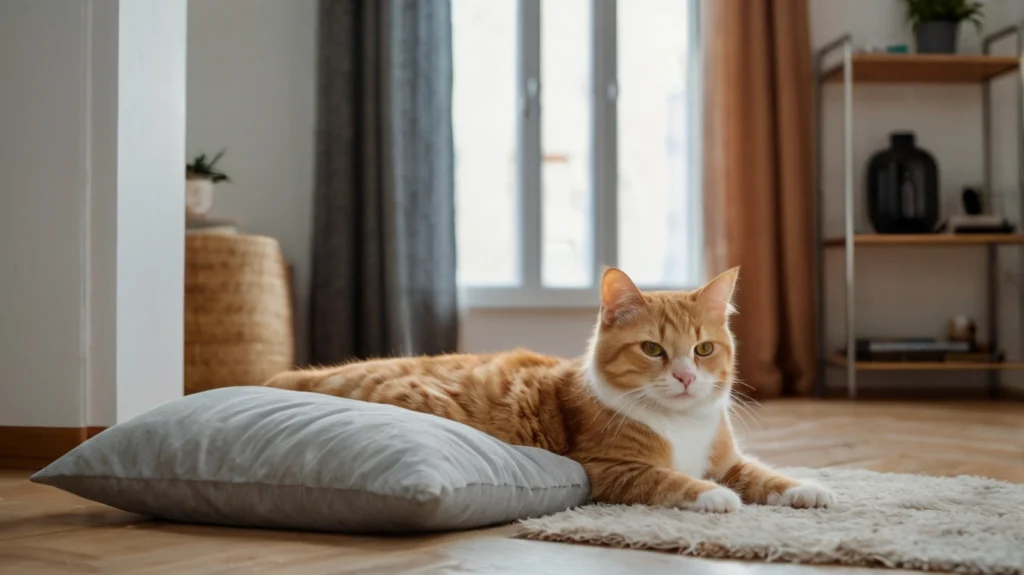 Pflegeprodukte zur Sitzsack-Reinigung im Katzenhaushalt