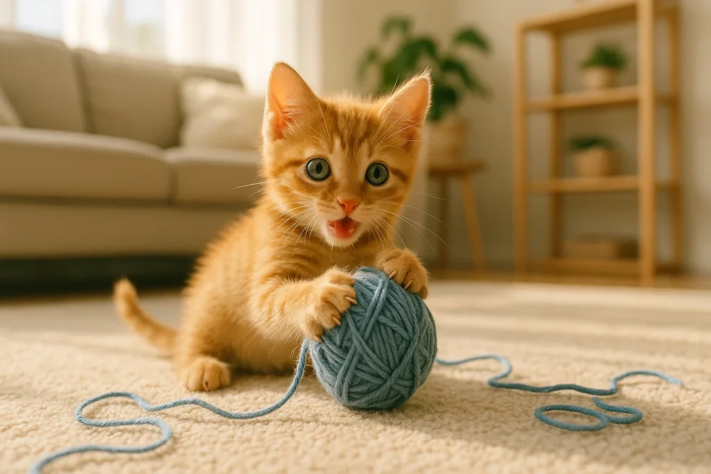 Kitten im Wachstum – wann ist Katze ausgewachsen
